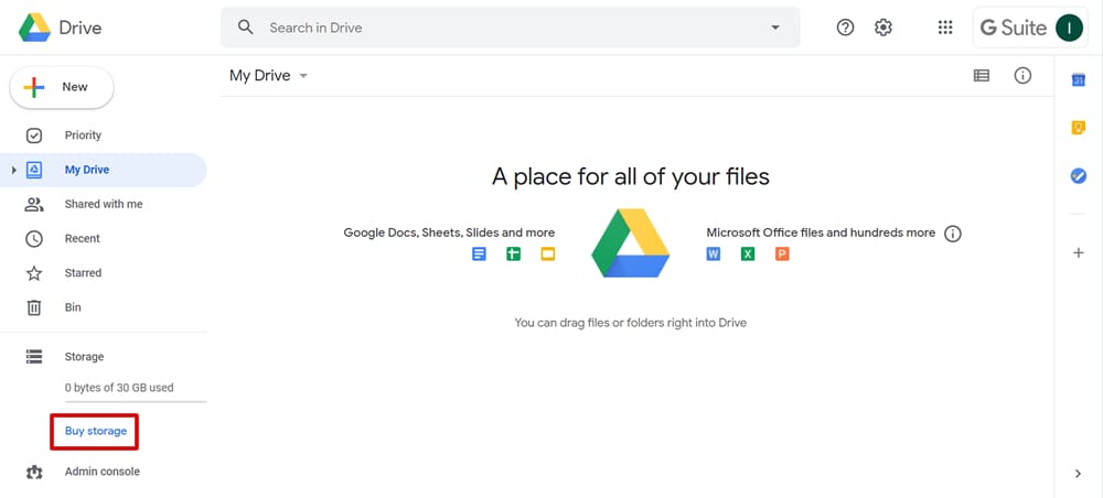 Your Google Drive Storage - Increase Through G Suite in 2020