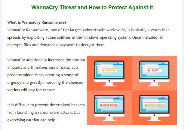 WannaCry Threat and How to Protect Against It