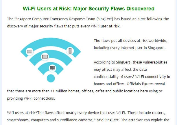 Wi-Fi Users at Risk: Major Security Flaws Discovered